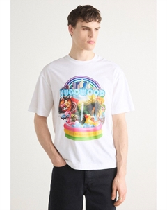 Рубашка с принтом DUWOOD, белый Hugo