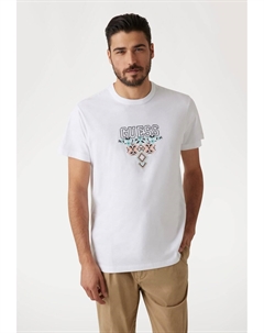 Рубашка с принтом, белый Guess