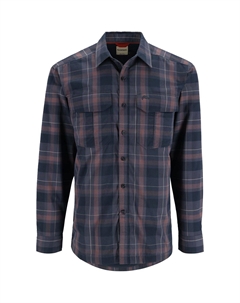 Теплая рубашка с длинным рукавом, цвет selvedge logan plaid Simms