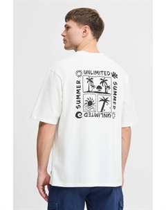 Футболка с принтом SDODANIEL, белый Solid