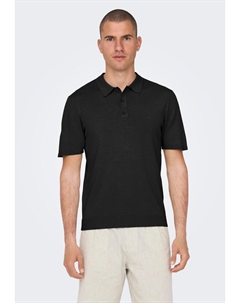 Поло ONSWYLER LIFE REG SS, черный Only & sons