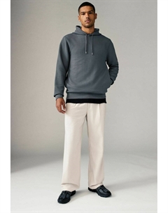 Толстовка с капюшоном SMART, пятнистый серый Next