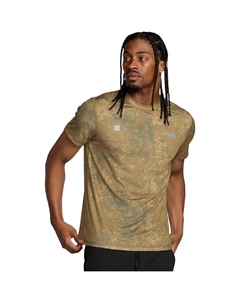 Вентилируемая легкая рубашка с коротким рукавом, синий Rvca