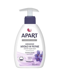 Кремовое жидкое мыло с дозатором Фиолетовое 300 мл Apart