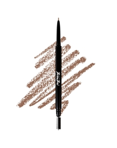 Тонкий механический карандаш для бровей с щёточкой Eyebrow Pencil Blonde Shik