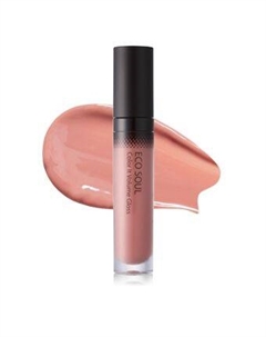 Тинт для губ Eco Soul Color It Volume Gloss 01. Warm Beige The saem