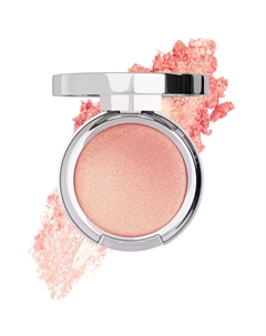 Сияющие кораллово-розовые тени-спарклы studio Single Eyeshadow Marsic Shik