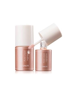 Жидкий хайлайтер с эффектом сияния Saemmul Aura Liquid Highlighter 01 Pink Light – светлое нежно-розовое сияние The saem