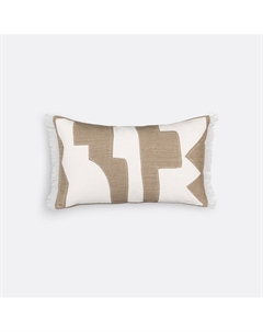 Чехол на подушку из 100 льна Kinabe бежевый Laredoute