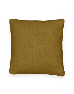 Чехол для подушки из стираного льна Onega каштановый Laredoute