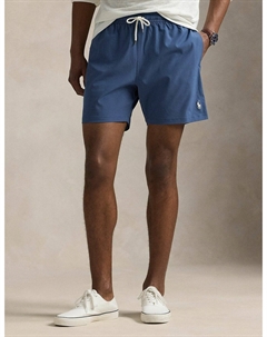 Классические пляжные шорты Traveler 146 см синий Laredoute