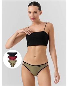 Трусы слипы женские в наборе, 3 шт Mark formelle