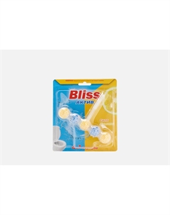 Блок для чистки унитаза 4 в 1 сила лимона 1 шт Bliss