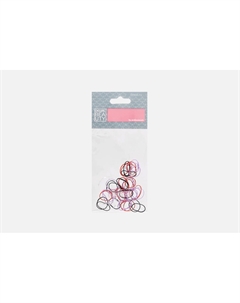 Резинки для волос цветные Силиконовые DBR18 50 шт Dewal