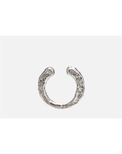 Кафф Thin textured silver 1 шт Coshi