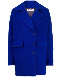 Aalto пальто на пуговице 36 синий Aalto