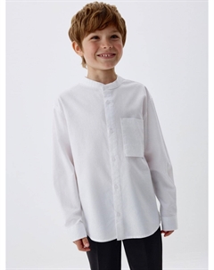 Рубашка с воротником-стойкой для мальчиков Sela