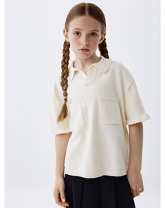 Вязаное поло для девочек Sela