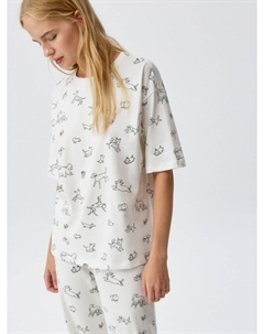 Пижама с принтом Sela