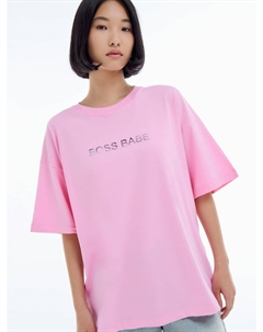 Футболка оверсайз с надписью Твое