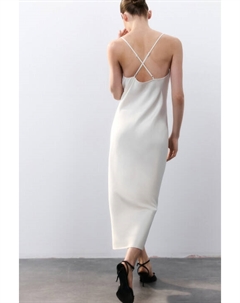 Платье-комбинация макси атласное Befree