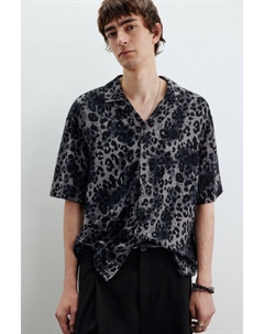 Рубашка вискозная с леопардовым принтом Befree