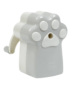 Точилка механическая "Paw", пласт. корпус, инд. упаковка Meshu