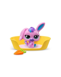 Фигурка животного с аксессуаром Розовый кролик коллекция Яйцо-сюрприз Littlest pet shop