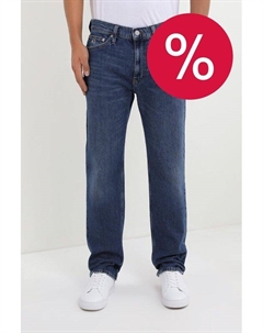 Джинсы с эффектом потертости Tommy jeans