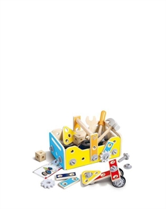 Конструктор Ящик для инструментов из 83 элементов Hape