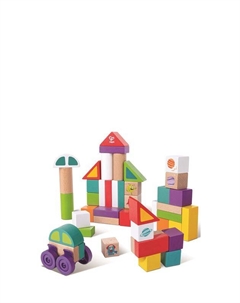 Конструктор цветной Космические приключения, из 50 элементов Hape