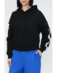 Худи хлопковое оверсайз кроя Hugo blue