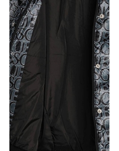 Куртка утепленная с капюшоном с принтом Guess