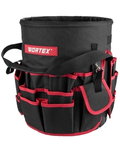 Сумка для инструмента WB 3037 1323694, оксфорд, 370x300х300 мм, вес до 25 кг Wortex
