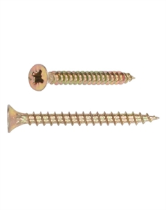 Шуруп универсальный SMC3-45500-100, 6.0х120мм, желтый цинк, 100 шт. в картонной упаковке Starfix