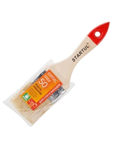 Кисть плоская STANDART+ ST0100-50, 2"-50 мм Startul