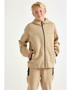 Толстовка на молнии SPORTY, бежевый Lindex