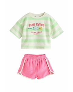 Шорты REGULAR FIT SET, фуксия Next