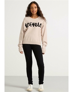 Леггинсы WITH BRUSHED INSIDE, черный Lindex