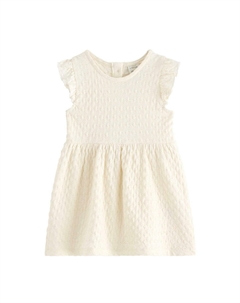 Повседневное платье FLOUNCE, белый Lindex