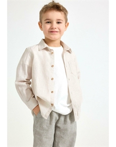 Рубашка, светло-серый Lindex