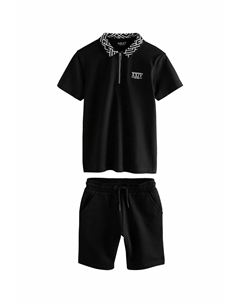 Поло REGULAR FIT SET, черный Next