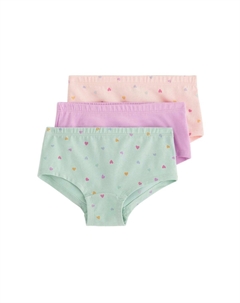 Трусы-брифы 3-PACK, цвет Light Dusty Pink Lindex