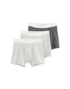 Брюки-кюлоты 3-PACK, светло-серый Lindex