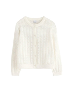 Кардиган PATTERN, белый Lindex