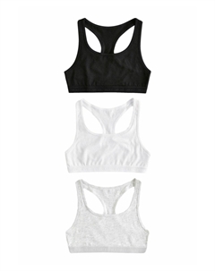 Топ RACER BACK CROP 3 PACK, белый Next