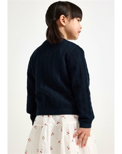 Кардиган PATTERN, темно-синий Lindex