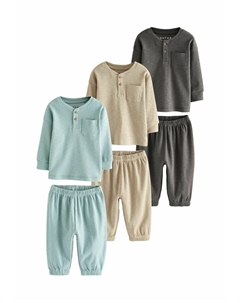 Пижама REGULAR FIT 3 PACK SET, серый Next