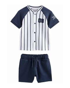 Шорты REGULAR FIT -SHORT SLEEVE AMERICAN FOOTBALL SET, синий Next