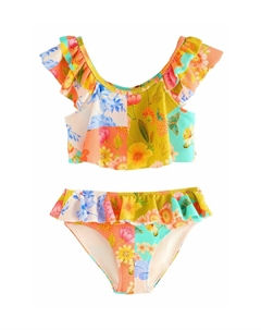 Бикини KEW COLLECTION RUFFLE SET, оранжевый Next